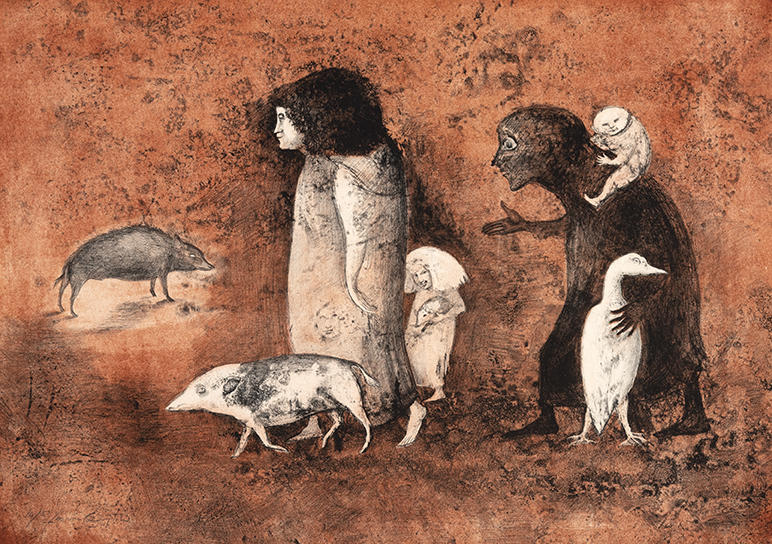 Argument by Leonora Carrington, 1978
